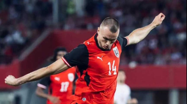 El "gigante" de 2 metros de Austria que es una amenaza para la defensa de la Selección Argentina
