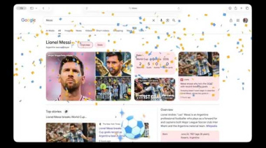 Lionel Messi rompió un récord y Google Argentina lo festeja con una sorpresa