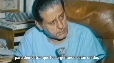El conmovedor video de la AFA con la Selección Argentina y René Favaloro