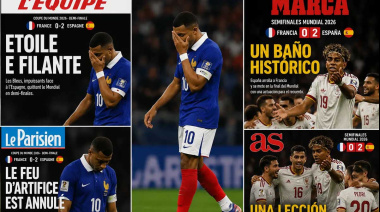"Sin piedad": los durísimos titulares de la prensa internacional tras la derrota de Francia en el Mundial