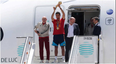 La selección de España llegó a Madrid con la Copa del Mundo: preparan una celebración histórica para casi un millón de personas
