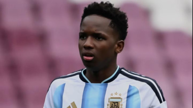 La historia de Kiki Ramos, el juvenil nacido en Haití que debutó en la Selección argentina Sub 17