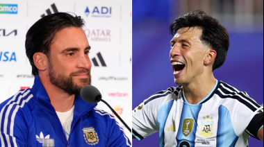 La broma de Nicolás Tagliafico a Lisandro Martínez tras la viralización de una curiosa foto: “Te voto”