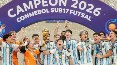 Tricampeones: Argentina venció a Brasil y se coronó otra vez en el Sudamericano Sub-17 de futsal