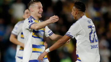 Boca mostró su jerarquía y fue contundente contra Recoleta: goleó 4-0 y jugará los cuartos de final de la Copa Sudamericana