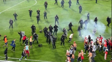 Graves incidentes en Bogotá: batalla campal y suspensión en el clásico entre Santa Fe y América de Cali
