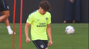 Por tercer día consecutivo, Julián Álvarez se ausentó del entrenamiento del Atlético de Madrid