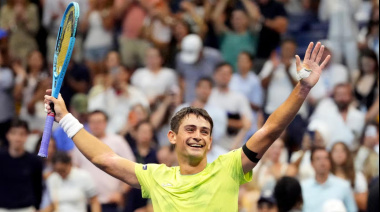 El argentino Mariano Navone dio el golpe de su vida: venció a Novak Djokovic en el US Open