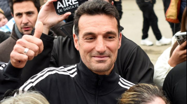 Lionel Scaloni viajó para ver el GP de Italia de la Fórmula 1: le envió su apoyo a Franco Colapinto y habló de la Selección