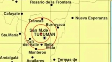 Susto en el NOA: un sismo afectó a Tucumán y también se sintió en otras provincias