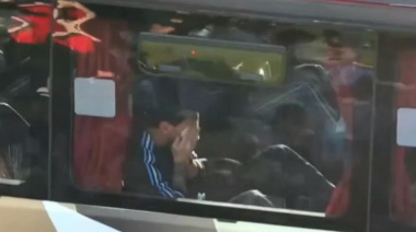 Lionel Messi no pudo contener las lágrimas rumbo al Monumental y emocionó a todos