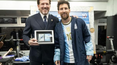 "¿Aceptás?": el desafío de Alejandro Domínguez que sorprendió a Lionel Messi e ilusionó a los hinchas