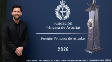 Lionel Messi recibirá el Premio Princesa de Asturias en España