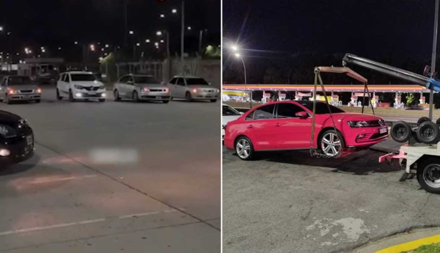 Fuerte operativo antipicadas en la General Paz: multas, autos secuestrados y casi 100 personas involucradas