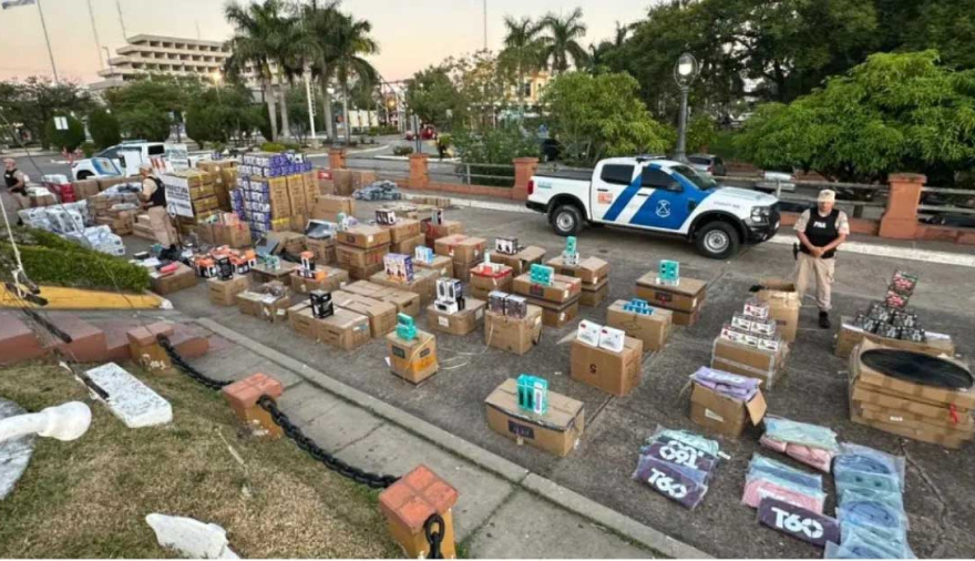 Prefectura secuestró mercadería ilegal valuada en más de 65 millones de pesos