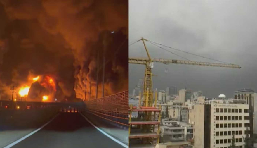 Irán: alertan sobre la posible caída de lluvia ácida sobre Teherán tras el ataque a depósitos petroleros