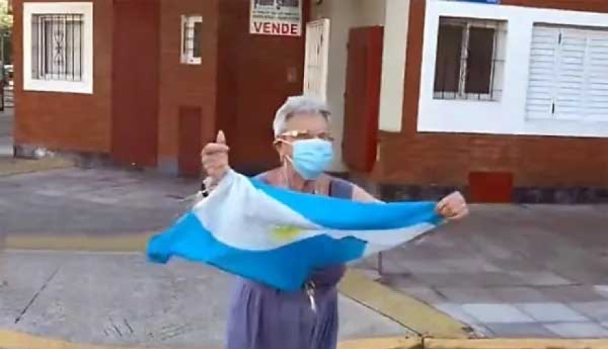 Tristeza en Liniers: murió "Abuela lalala", la jubilada que se hizo viral en el Mundial 2022