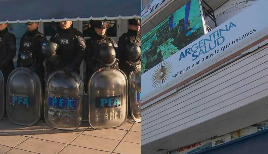 Allanaron una clínica de González Catán en la que operaba una red de falsos médicos: hay 29 detenidos