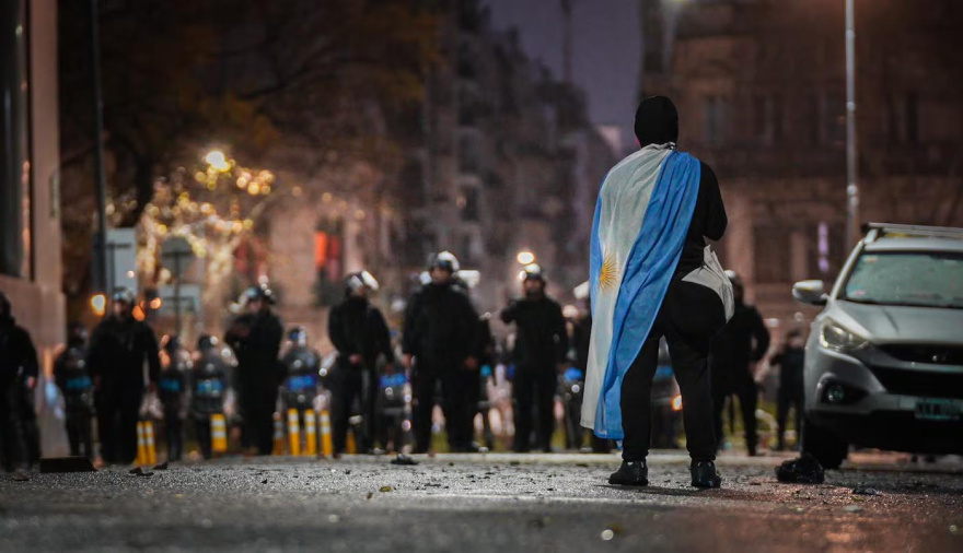 Marcha contra la Ley de Propiedad Privada: la Ciudad aseguró que arreglar los destrozos en el Congreso costará $468 millones