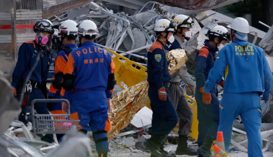 Un terremoto de magnitud 6,8 sorprendió a un equipo médico durante una cirugía en Japón