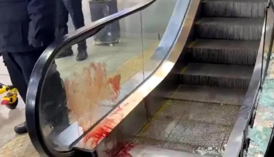 Accidente: una escalera mecánica colapsó en el Belgrano Sur y hubo once heridos