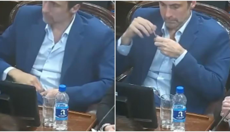 El descargo del diputado entrerriano tras haber sido acusado de drogarse en una sesión: “Soy víctima de una operación del PJ”