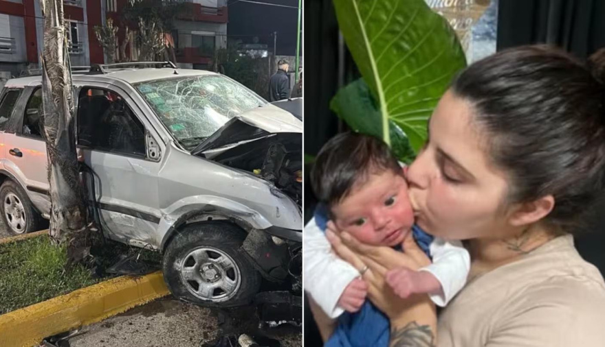 Liberaron al conductor que provocó el accidente en el que murió un bebé de 10 días en Punta Lara