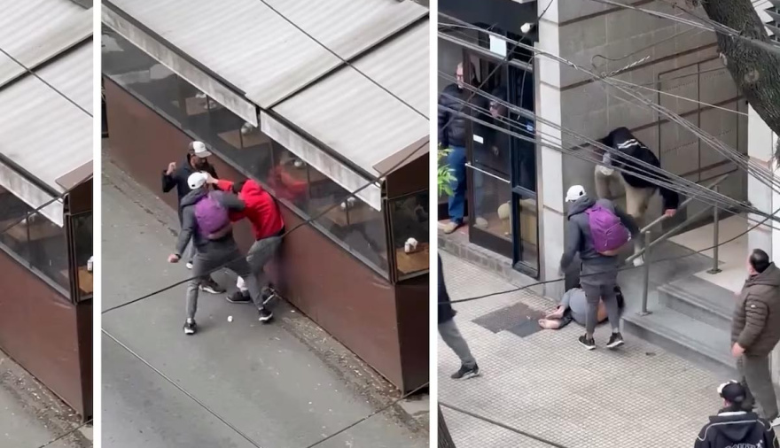 Salvaje golpiza a dos personas en situación de calle en Las Cañitas