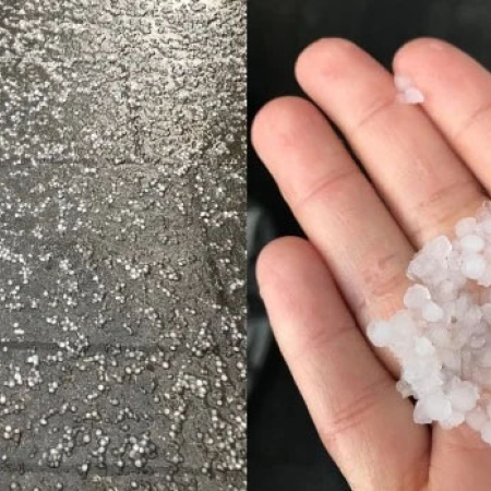 Qué es el graupel que podría caer en Buenos Aires