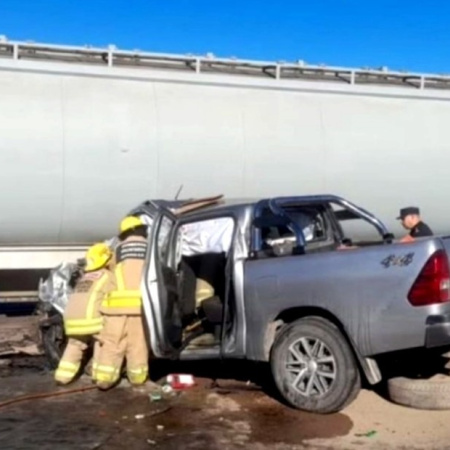 Tres amigos que iban a pescar a Gualeguay murieron en un choque contra un tren de carga