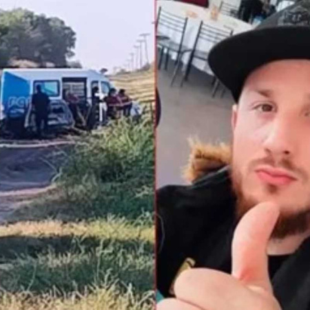 Encontraron el cuerpo de un joven dentro de un auto incendiado y detuvieron a un sospechoso