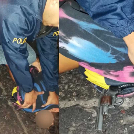 La Policía frenó a dos jóvenes para que sean testigos de un procedimiento y descubrió que estaban armados