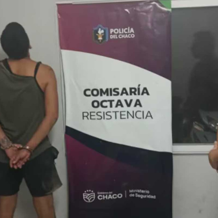 Chaco: un hombre tomó de rehén a su hijo de tres años, amenazó a su pareja y terminó preso