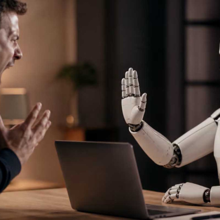Descubrieron que un chatbot de inteligencia artificial se niega a responder si lo tratan mal