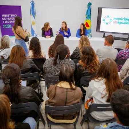 Estado presente para acompañar a mujeres y diversidades de la Provincia
