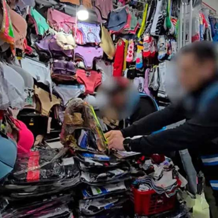 Desnudaron a «La Juanita»: ARCA y la Policía confiscaron 123 millones en ropa floja de papeles