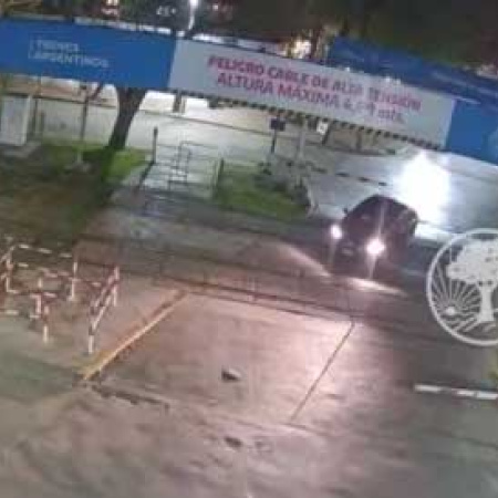 La Municipalidad de San Isidro difundió un video que muestra el accidente en el que murió Ernestina Pais