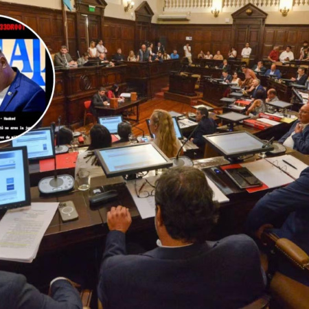 Hackearon la web del Senado de Mendoza y publicaron una imagen de Chiqui Tapia con un llamativo mensaje contra la Argentina