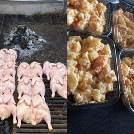 Organizaron un almuerzo solidario para ayudar a una beba con una malformación y 40 personas se intoxicaron en Coronel Pringles