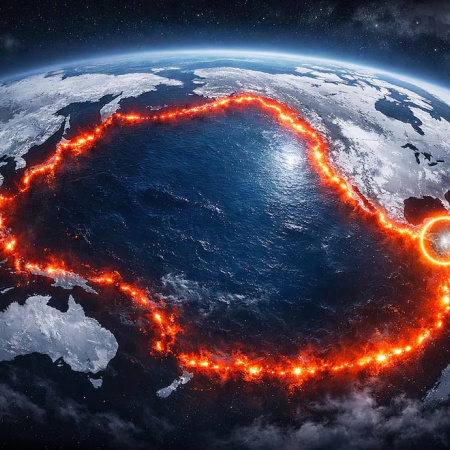 Qué es el Cinturón de Fuego del Pacífico que concentra el 90% de los terremotos del mundo