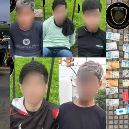 Mataderos: detuvieron a cinco menores con frondoso prontuario tras el robo a un auto