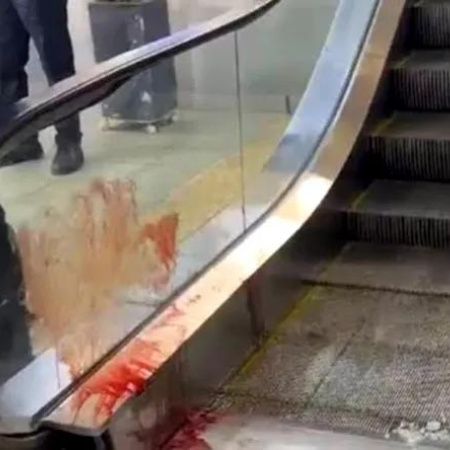 Accidente: una escalera mecánica colapsó en el Belgrano Sur y hubo once heridos