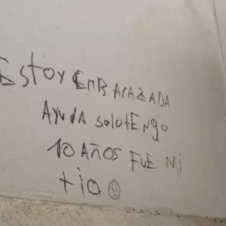 "Estoy embarazada, ayuda, solo tengo 10 años": el inquietante mensaje que encontraron en una escuela