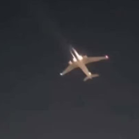 Así sintieron los vecinos las explosiones del motor del avión que aterrizó de emergencia en Ezeiza