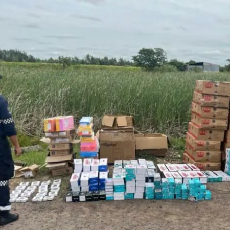 Golpe al contrabando: cayeron en Formosa con mercadería valuada en más de $7 millones